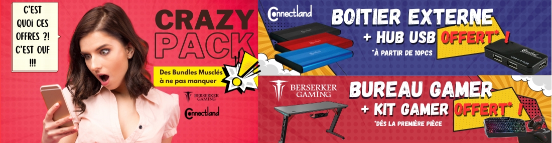 Promo Speciale Crazy Pack - Des bundles Musclés à ne pas manquer ! 